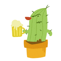 mayer_tamas angry drink beer cheers Sticker
