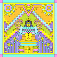 nolanpelletier colorful illustrator ancient sphinx GIF