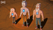 Rick And Morty Bow GIF by Adult Swim