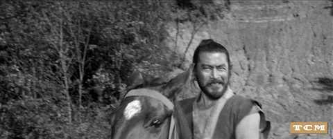 Classic Film Samurai Cinema GIF by Turner Classic Movies