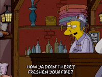 show off bart simpson GIF