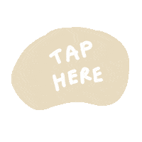 Jasmade new tap minimal words Sticker
