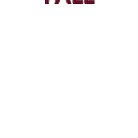Arkansas Razorbacks Fall Sticker by Arkansas Alumni Association