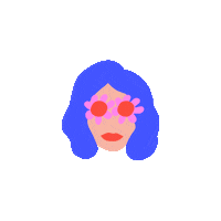 Woman Sticker by ARealNiceLady.com