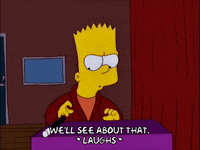 bart simpson prank GIF
