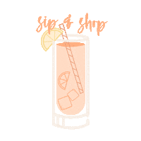 Shopping Drinks Sticker by NanaMacs Boutique