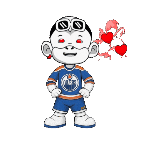 Edmonton Oilers Sticker by Zhot