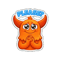 Mood Please Sticker by Momo & Tulus