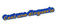 Cest Une Dinguerie Sticker by systaime