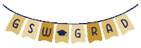 Class Of Graduation Sticker by Georgia Southwestern State University
