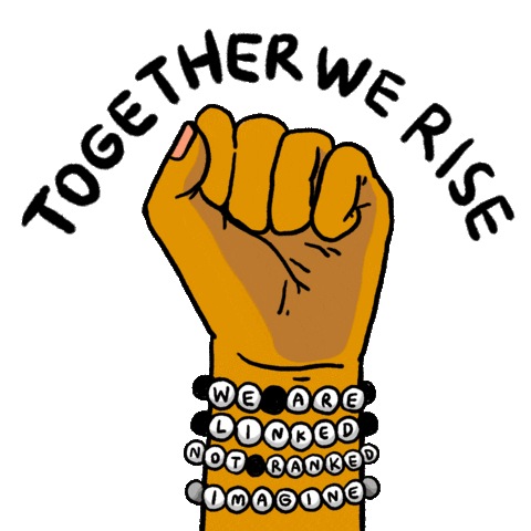 linkedbutnotranked unity flower community together Sticker