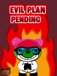 Plotting Master Plan GIF by DeddyBears