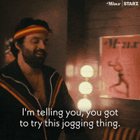 Jake Johnson Run GIF by STARZ