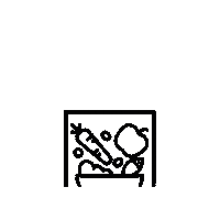 Barf 1X1 Sticker by haustierkost