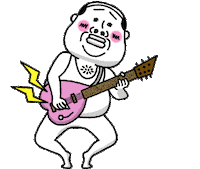 Rock Band Sticker