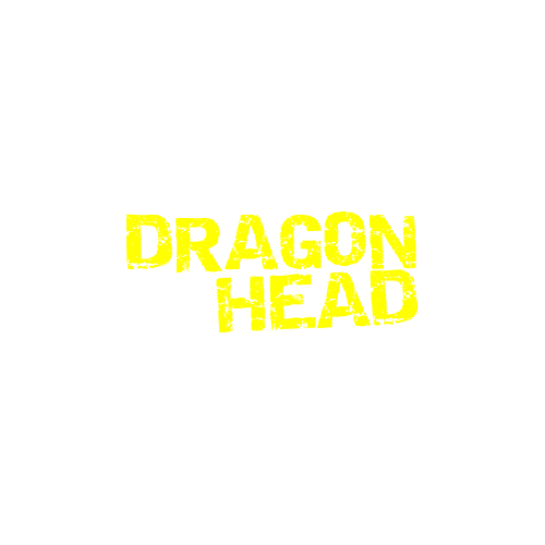 Dragon Head Sticker by OVNI PRESS