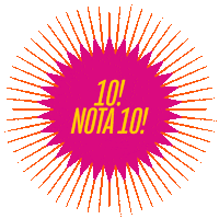 Nota10 Sticker by Chikas Cosméticos