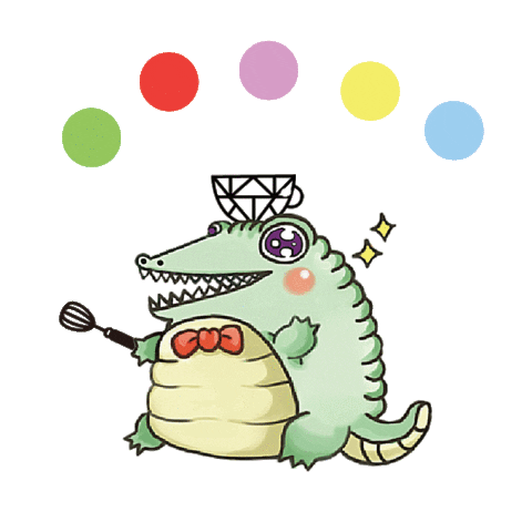 Baby-Alligator-Art giphyupload happy like babyalligatorart Sticker