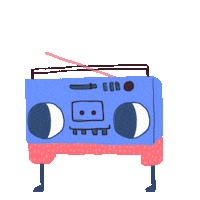 dance animation Sticker by Magda Kreps