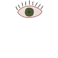 Sleepy Eyes Sticker