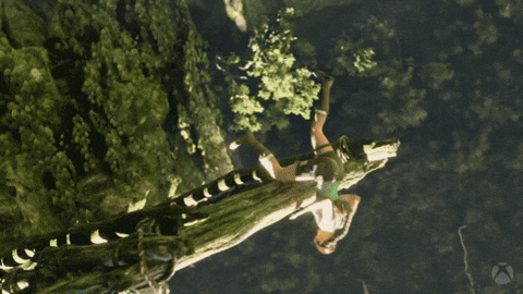 Tomb Raider Handstand GIF by Xbox