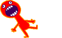 Angry Feelings Sticker by Neil Sanders