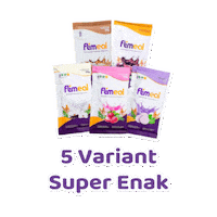 Meal Replacement Sticker by Flimty Fiber