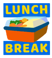 Meal Time Eating Sticker