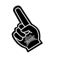 Baseball Fan Black Rickers Sticker by Black Rickers Baseball Softball Club