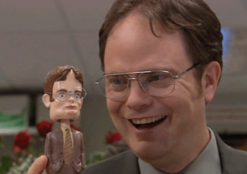 The Office Bobblehead GIF