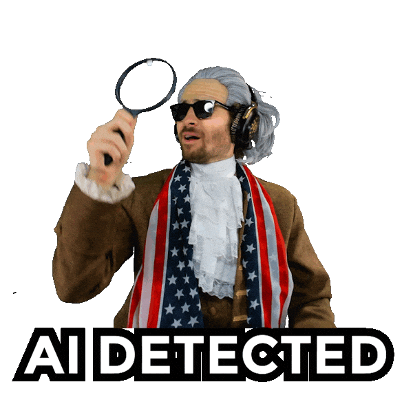 Artificial Intelligence Robot Sticker