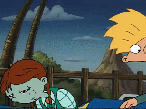 hey arnold nicksplat GIF