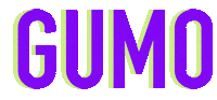 Typography Gumo Sticker