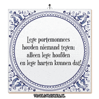 Hart Troost Sticker by Tegelspreuken.nl