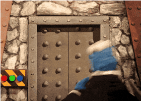 Sesame Street Falling GIF