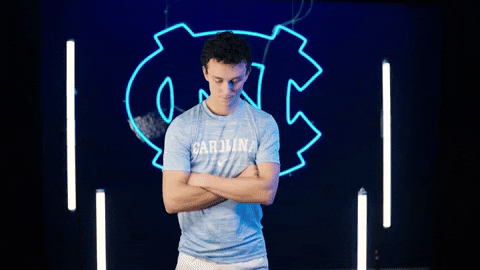 Look Up North Carolina GIF by UNC Tar Heels