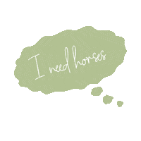 Horse Saddle Sticker