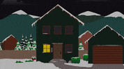 snow house GIF by South Park 