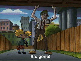 hey arnold nicksplat GIF