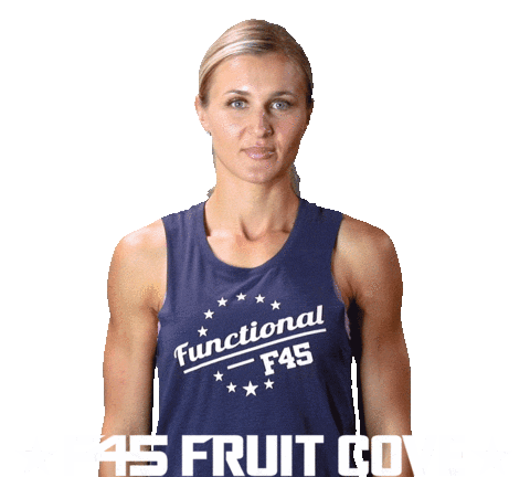 Workout Smile Sticker by F45 Training Fruit Cove