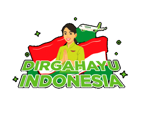 Hutri80 Sticker by Citilink Indonesia