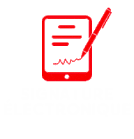 Immobilier Electronique Sticker by Orpi