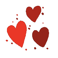 In Love Heart Sticker