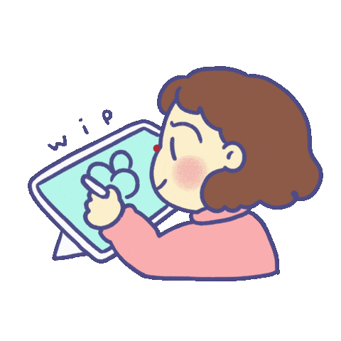 Digital Art Illustration Sticker