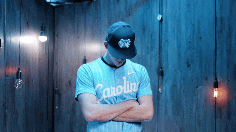 University Of North Carolina Baseball GIF by UNC Tar Heels