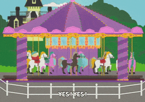 eric cartman ride GIF by South Park 