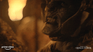Yell Lord Of The Rings GIF by Amazon Prime Video