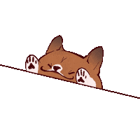 Unicornia93 happy dog hund basenji Sticker