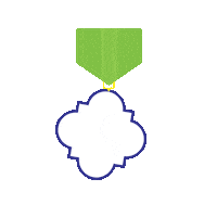 planetastudio sticker fiesta medal tile Sticker