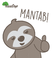 Sloth Sip Sticker by Life In Treetop